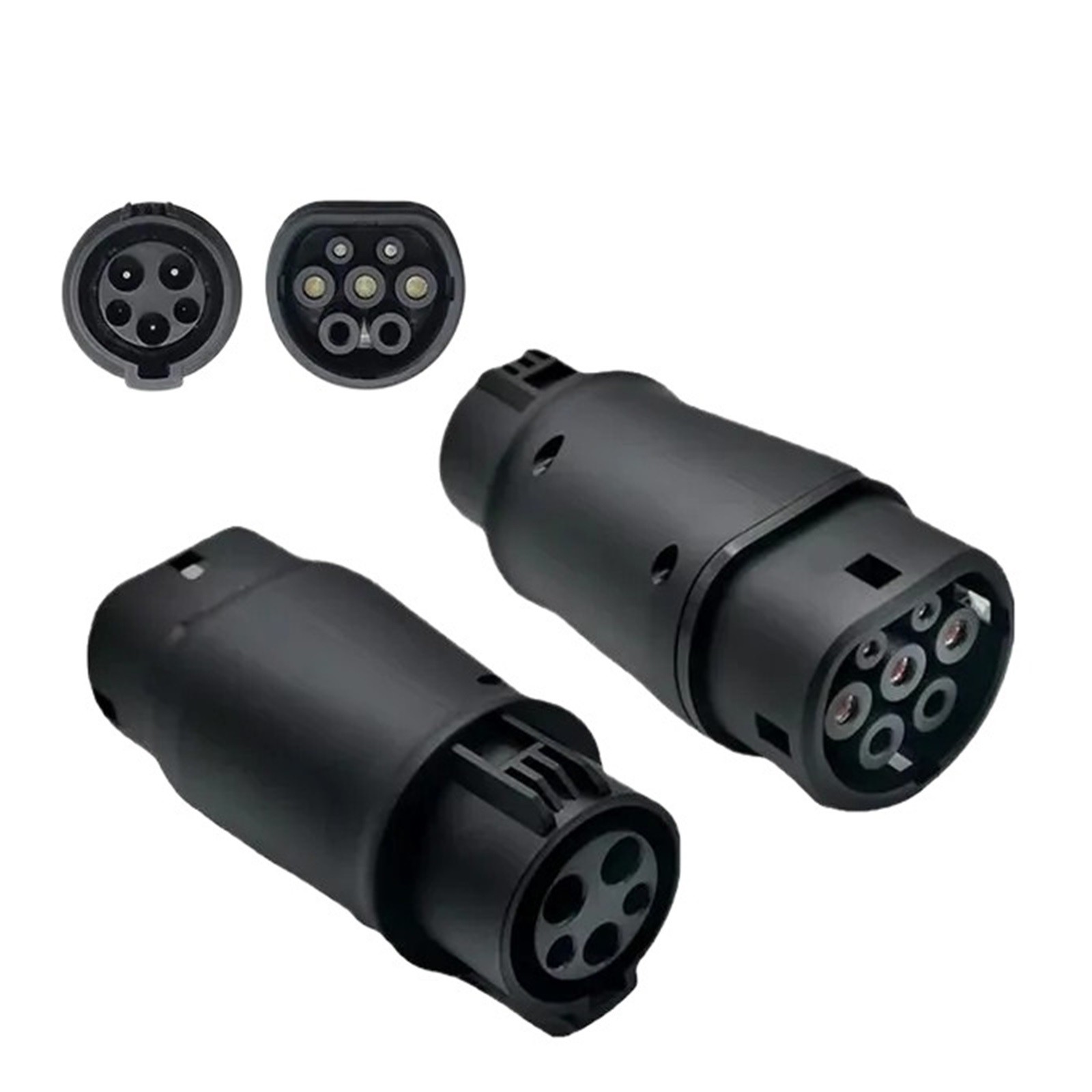 Electric Vehicle Charging Connector Type 2 to Type 1 J1772 EV Adapter Type 2 to GBT EVSE Charger Type 1 to GBT EV Adaptor