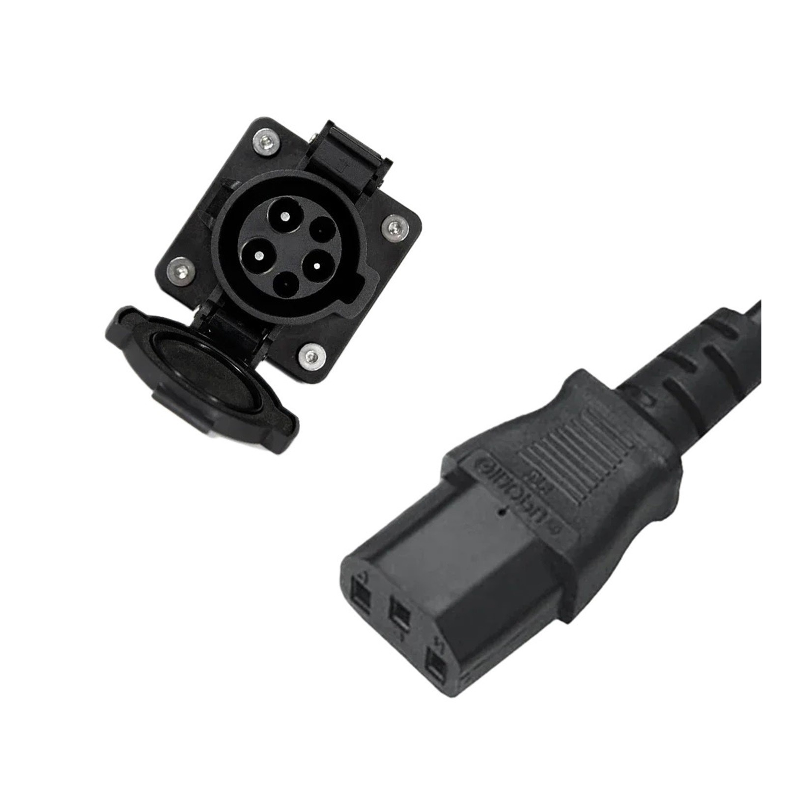 EV station charging adapter,J1772 TO C13 PLUG Charger Station Discharger Connector Adapter EVSE Plug for RV Camper Electr