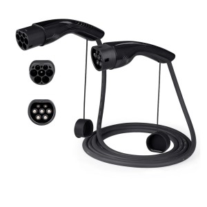 16A 3.6kW/11kW Type to Type2 EV Charging Cable IEC 62196-2 Charger For Electric Vehicles PHEV Car In Public Station