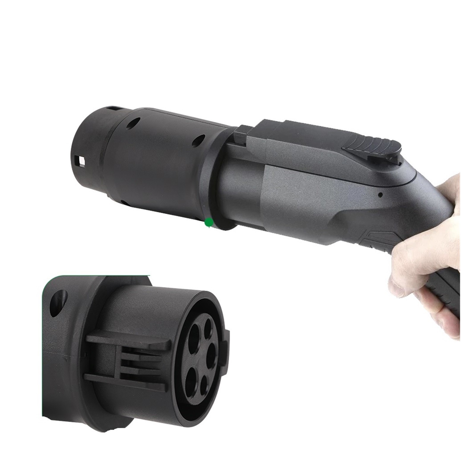 EV Charging TYPE 1 to TYPE 2 Plug Adapter 16A 32A Convertor Connector EVSE for Electric Car Accessories SAE J1772 to IEC 62196