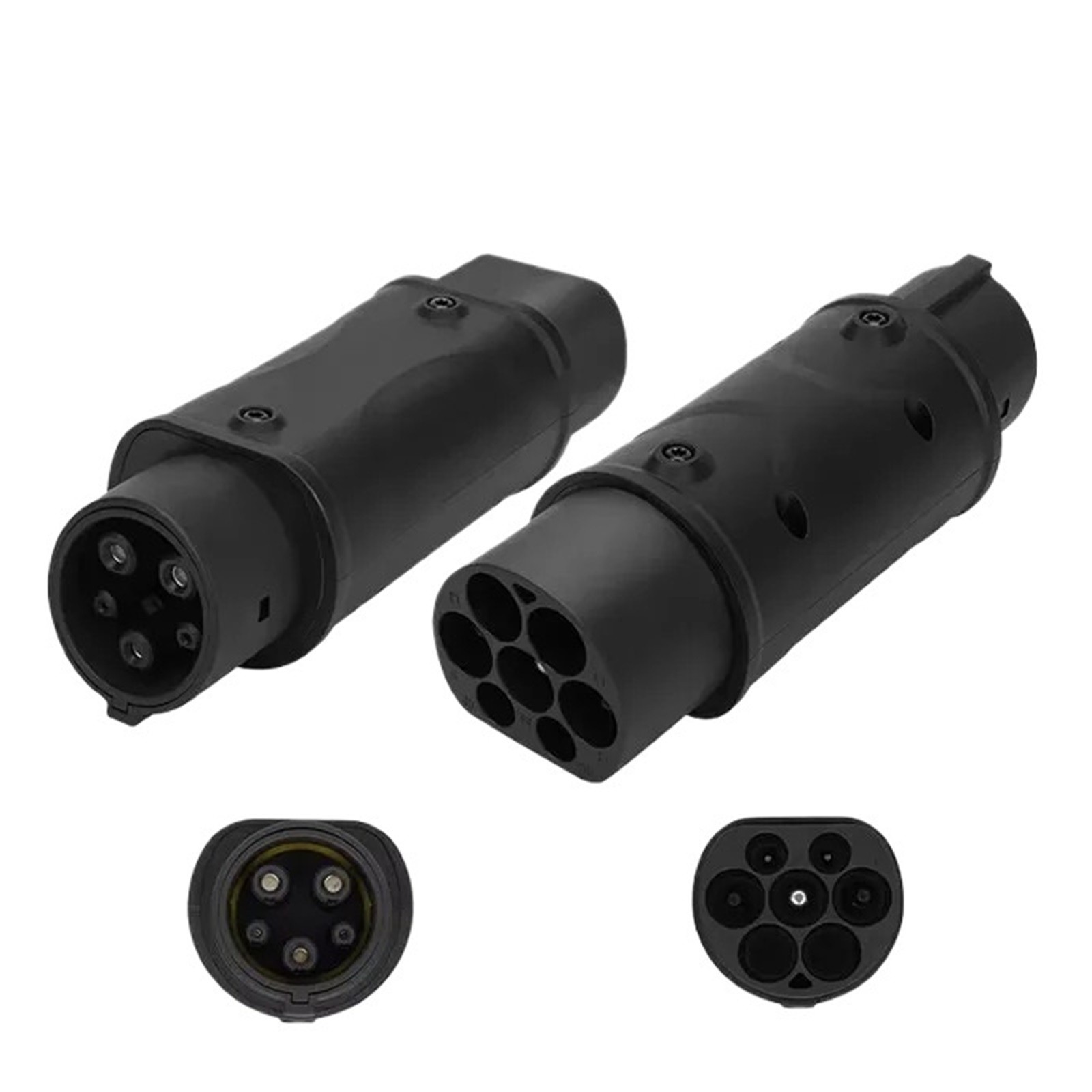 Electric Vehicle Charging Connector Type 2 to Type 1 J1772 EV Adapter Type 2 to GBT EVSE Charger Type 1 to GBT EV Adaptor