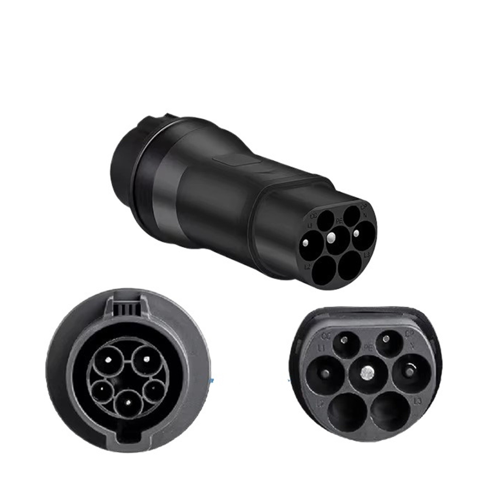 Electric Vehicle Charging Connector Type 2 to Type 1 J1772 EV Adapter Type 2 to GBT EVSE Charger Type 1 to GBT EV Adaptor